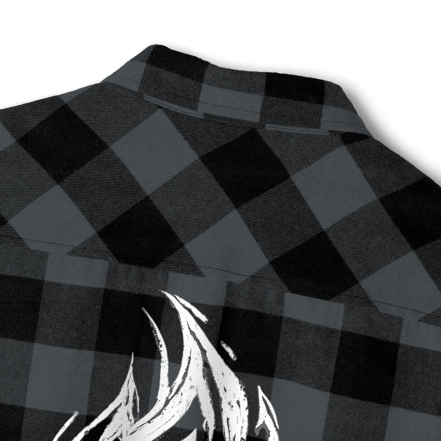 Holy Ghost Fire Unisex Flannel Shirt - Perfect for Fall and Outdoor Adventures