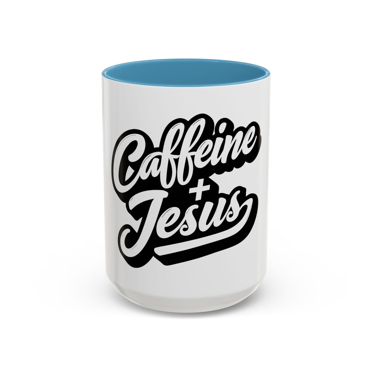 Caffeine + Jesus Coffee Mug - for Daily Motivation