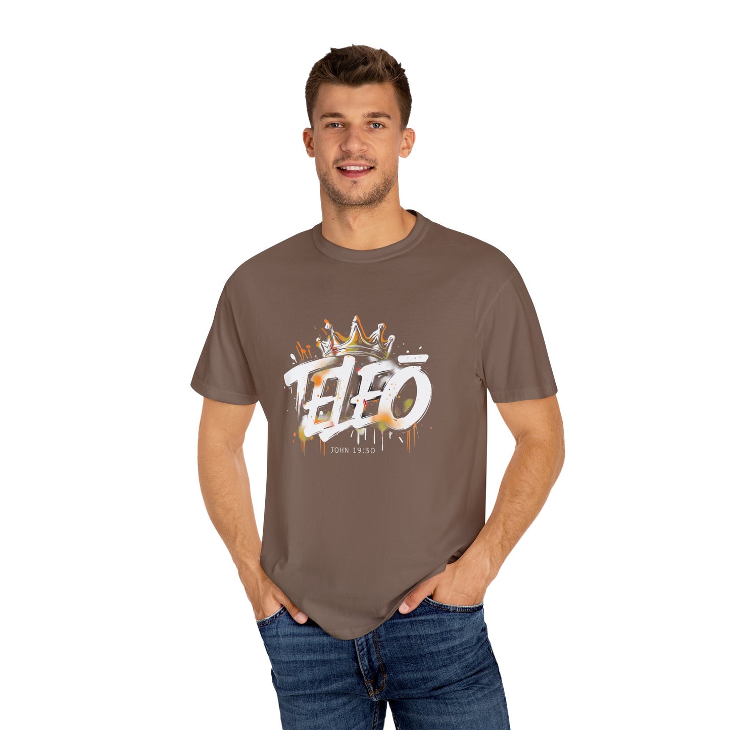Teleō - Unisex Garment-Dyed T-Shirt