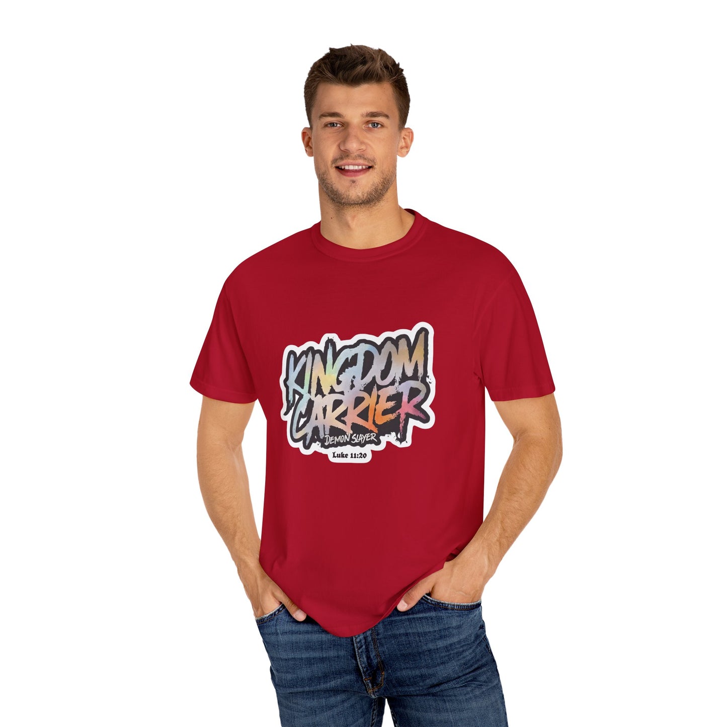 'Kingdom Carrier' - Unisex Garment-Dyed T-shirt