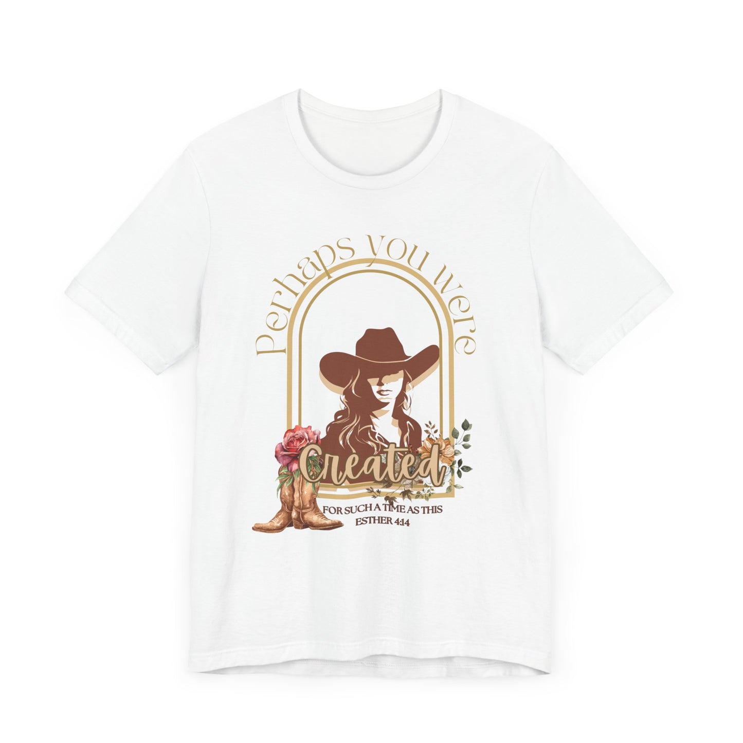 Esther's Arise T-Shirt "Perhaps You Were Created for such a time as this" - Inspirational Unisex Jersey Tee