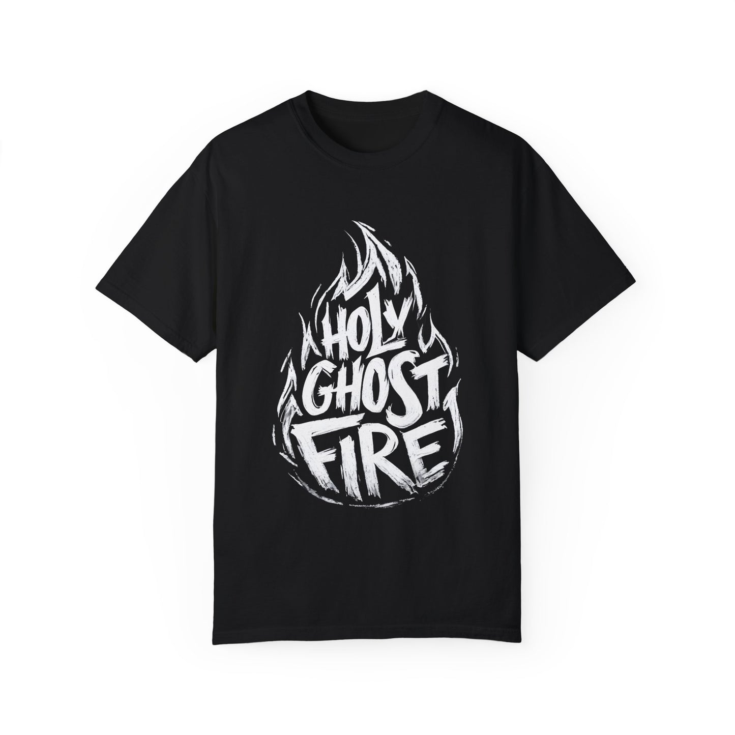 Holy Ghost Fire - Unisex Garment-Dyed T-Shirt
