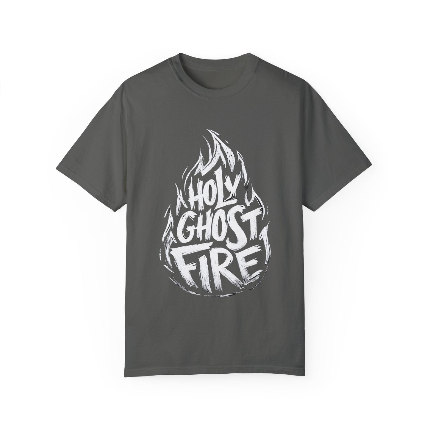 Holy Ghost Fire - Unisex Garment-Dyed T-Shirt