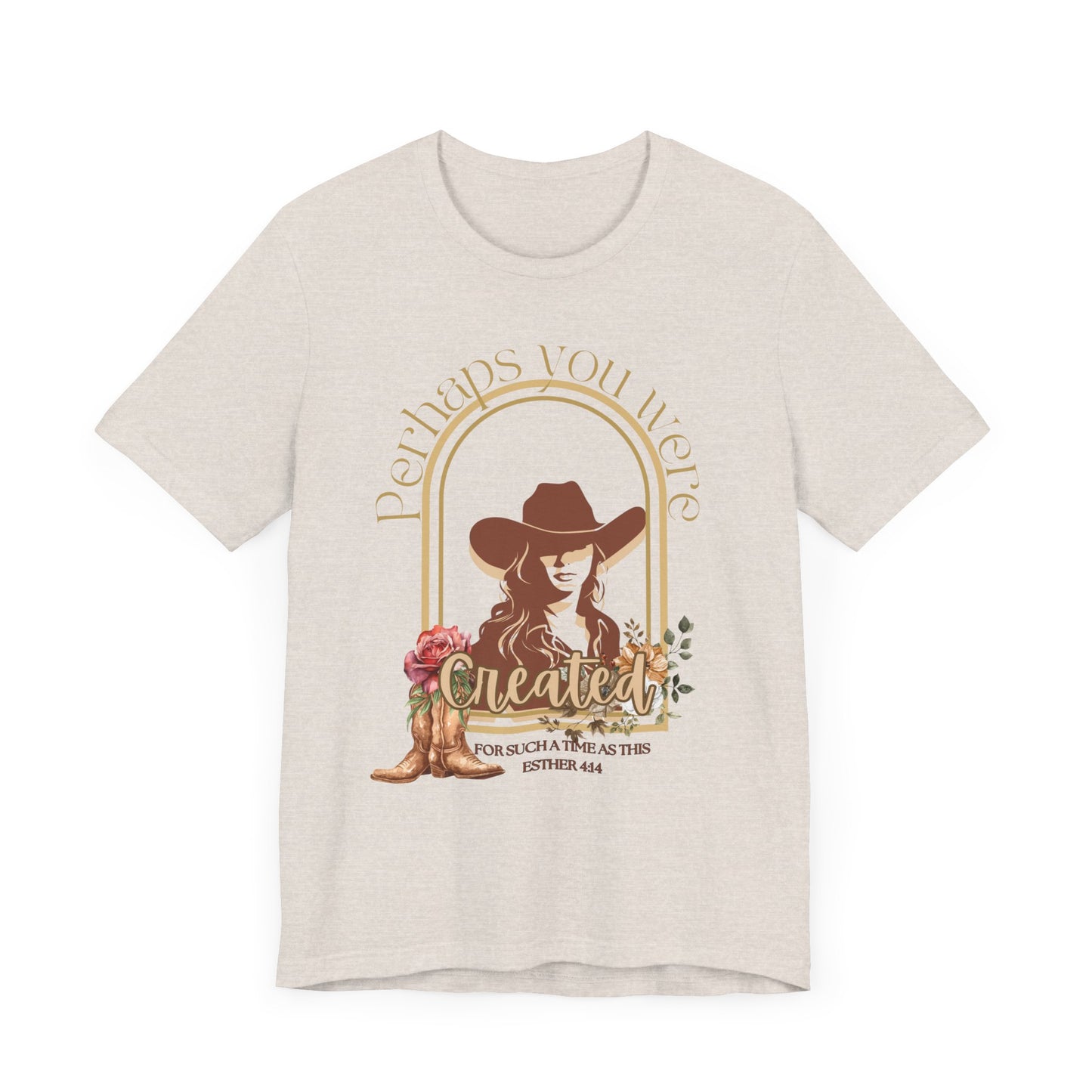 Esther's Arise T-Shirt "Perhaps You Were Created for such a time as this" - Inspirational Unisex Jersey Tee