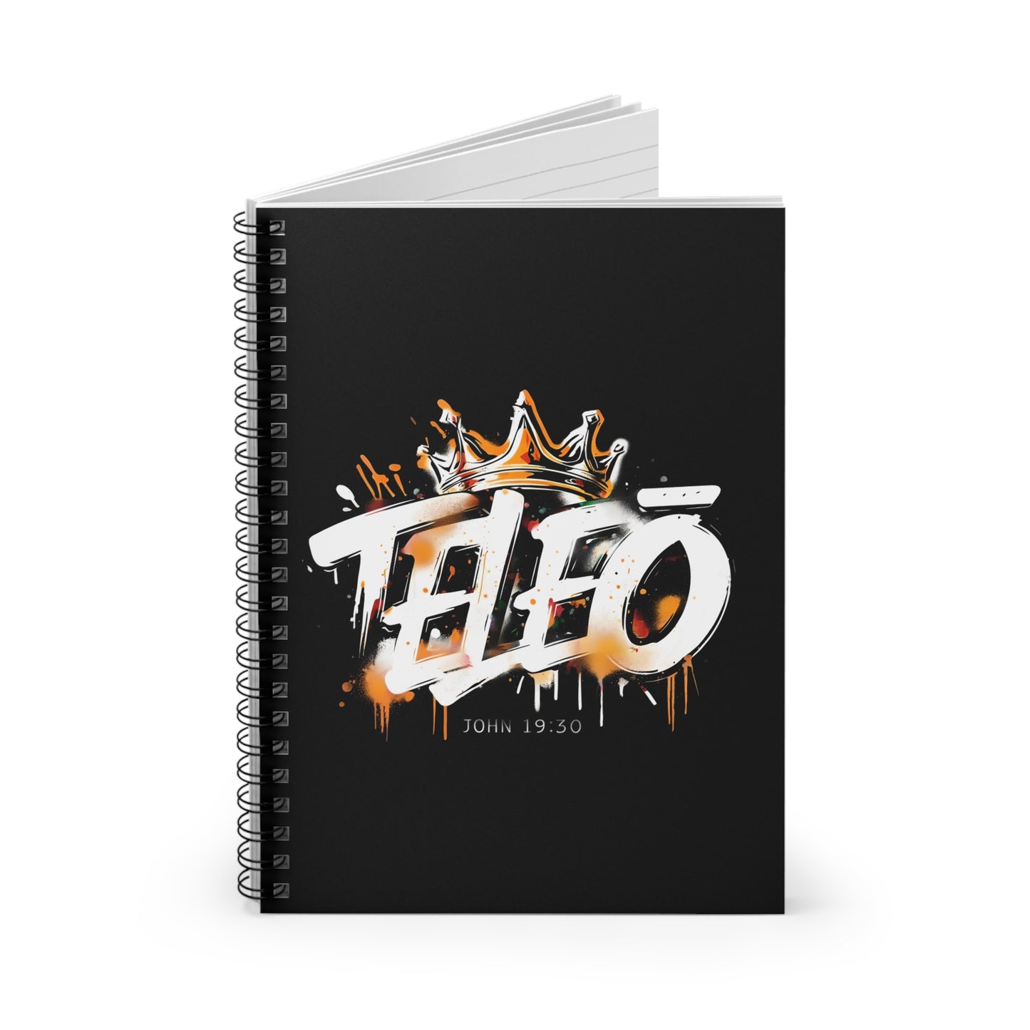 'Teleo'- Spiral Notebook