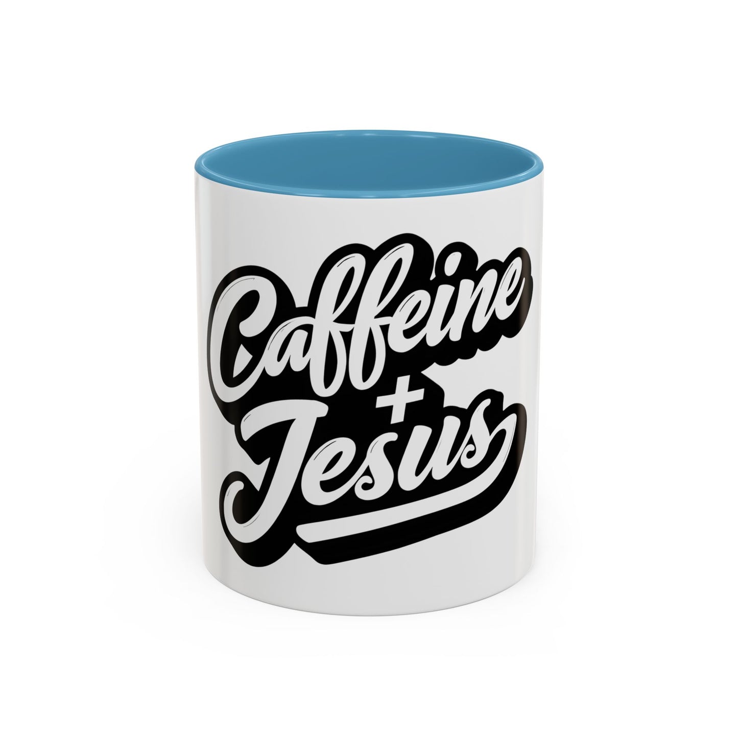 Caffeine + Jesus Coffee Mug - for Daily Motivation