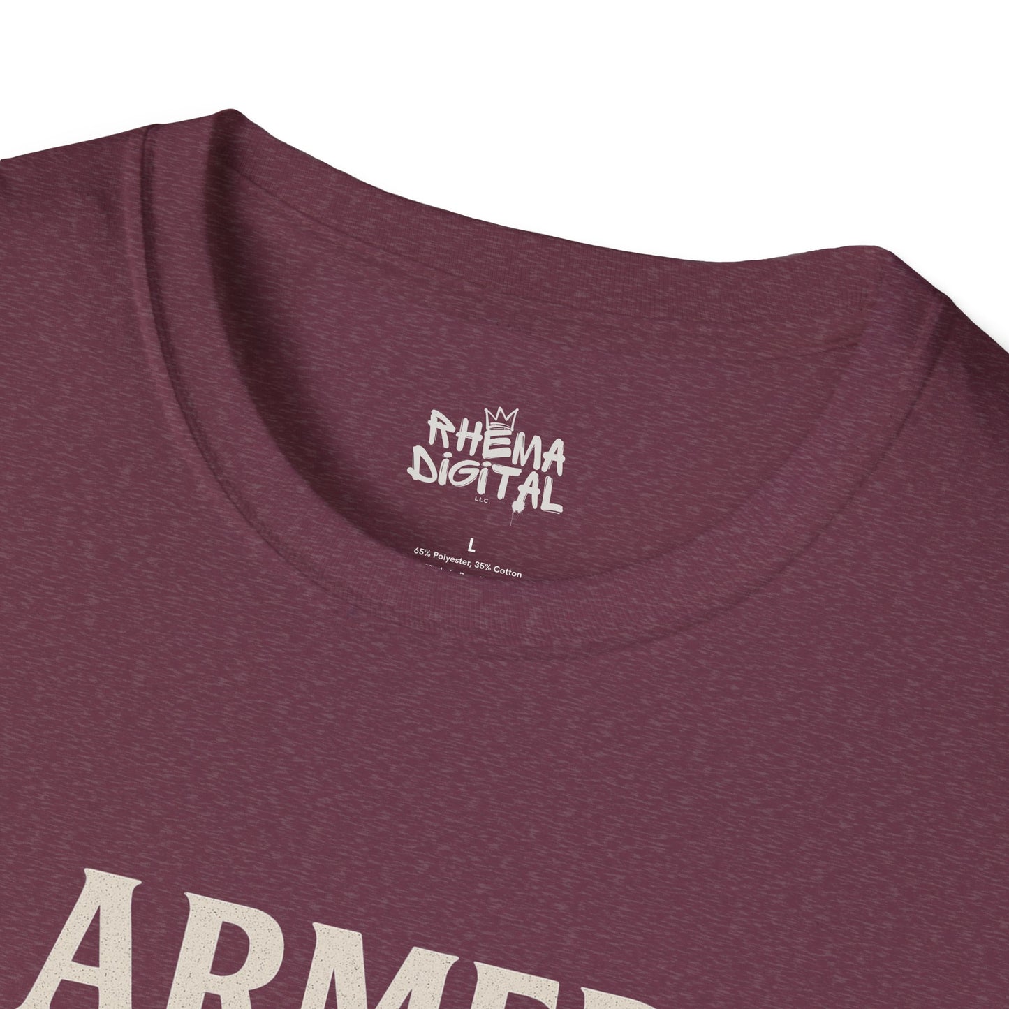 "Armed with the Word" Ephesians 6:17- Unisex Softstyle T-shirt