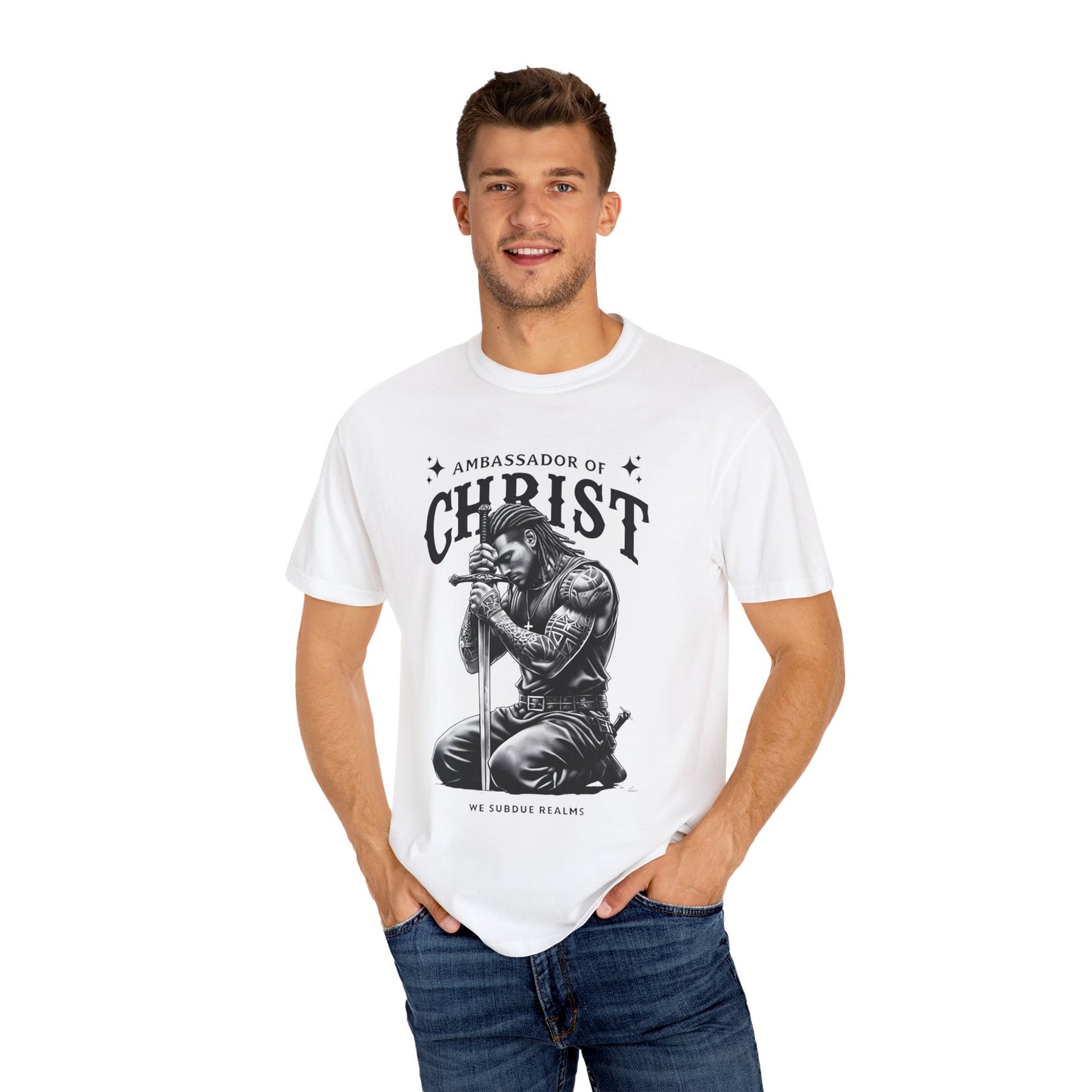 Ambassador of Christ - Men's Garment-Dyed T-Shirt