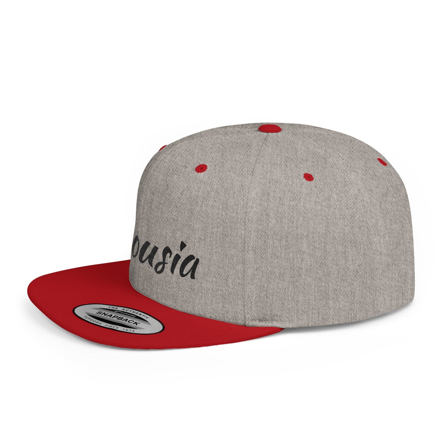 Exousia Flat Bill Snapback Hat Unisex