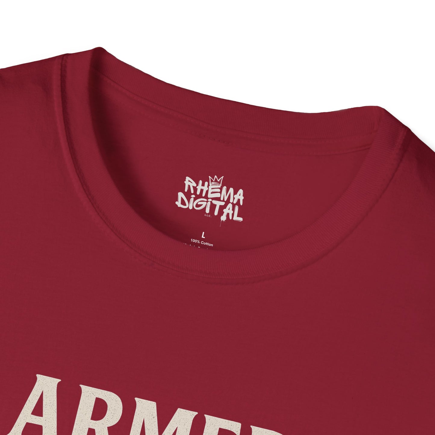 "Armed with the Word" Ephesians 6:17- Unisex Softstyle T-shirt