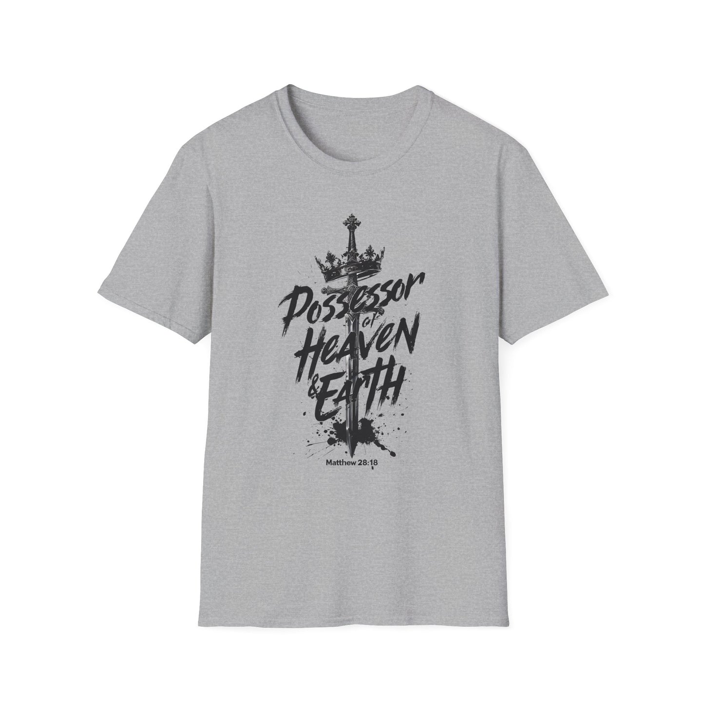 'Possessor of Heaven & Earth' - Unisex soft style T-shirt