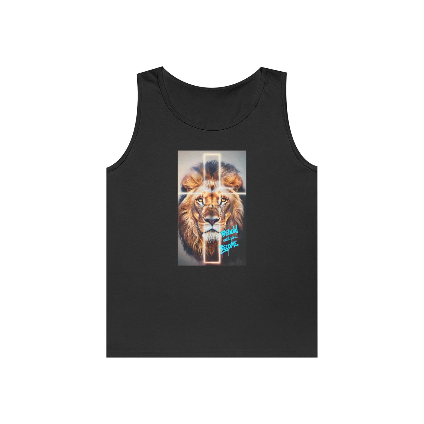 'Behold until you Become' - Heavy Cotton Tank Top