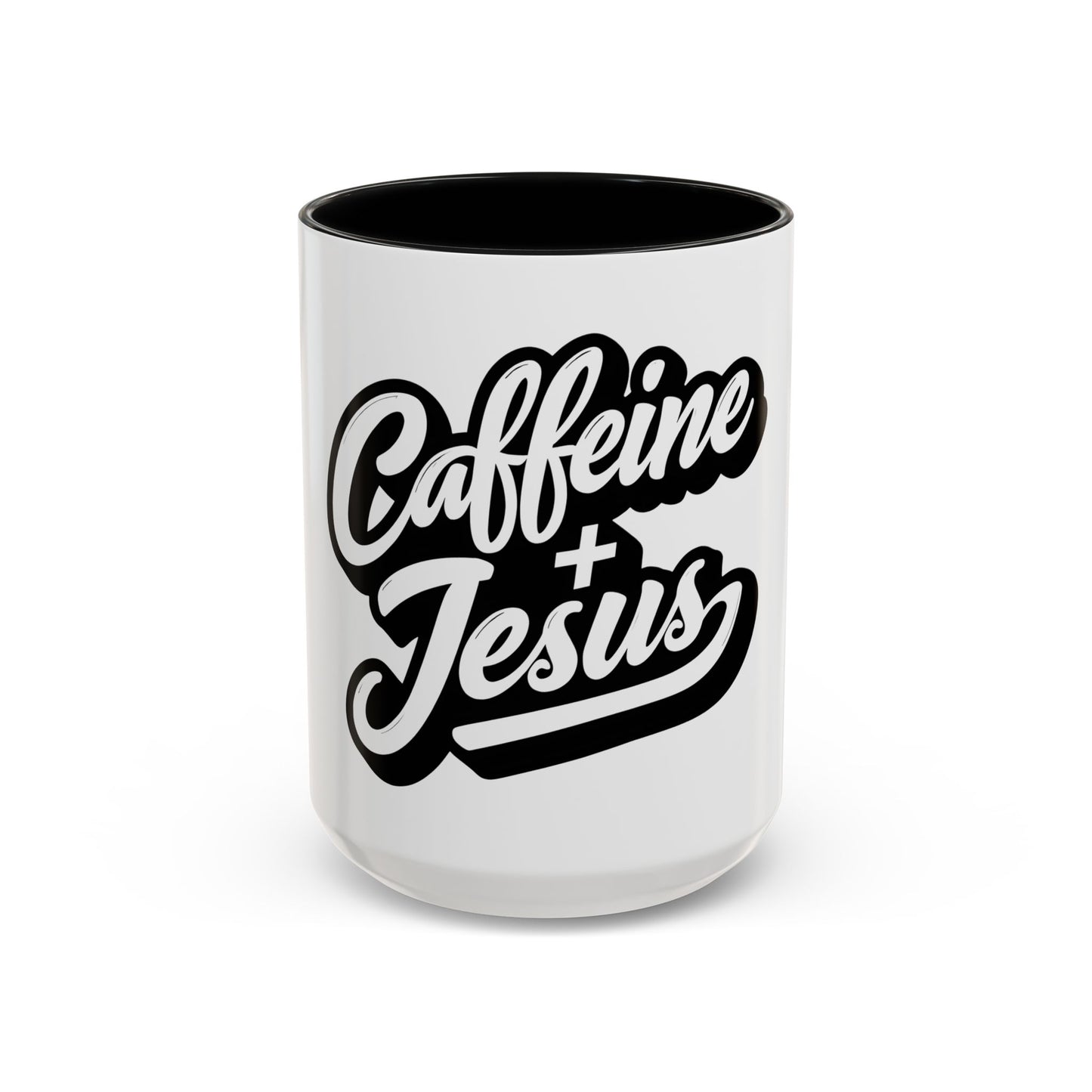 Caffeine + Jesus Coffee Mug - for Daily Motivation