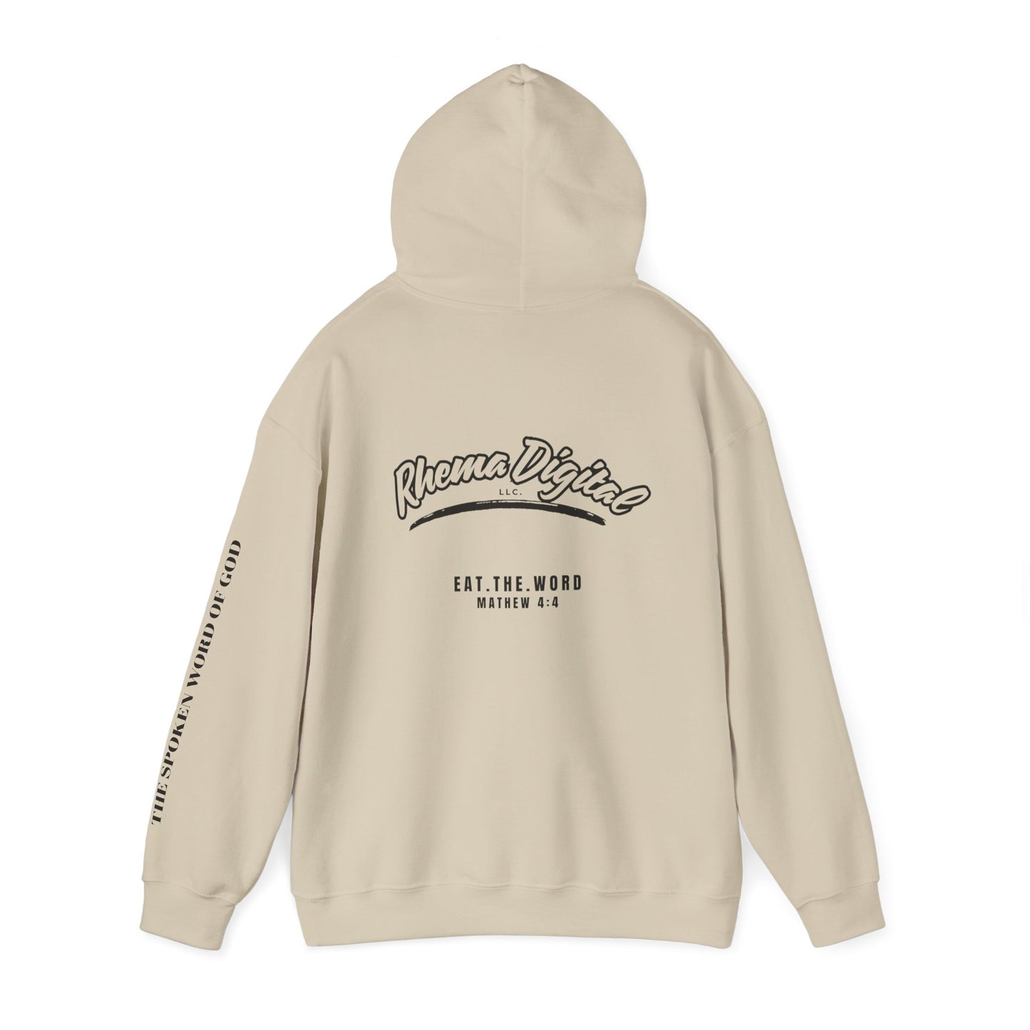 RHEMA DIGITAL Inspirational Hoodie - Unisex Heavy Blend™ Sweatshirt with Motivational Quote