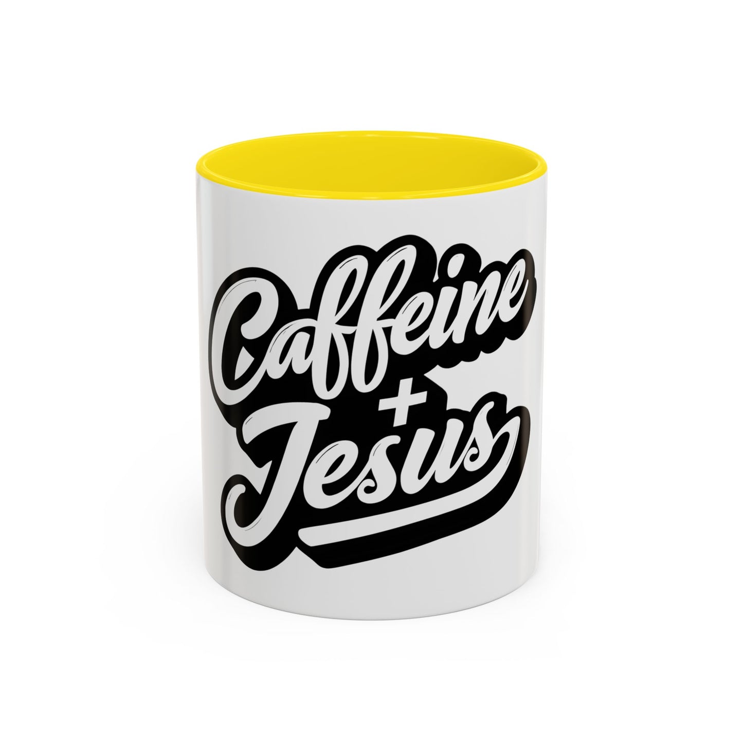 Caffeine + Jesus Coffee Mug - for Daily Motivation
