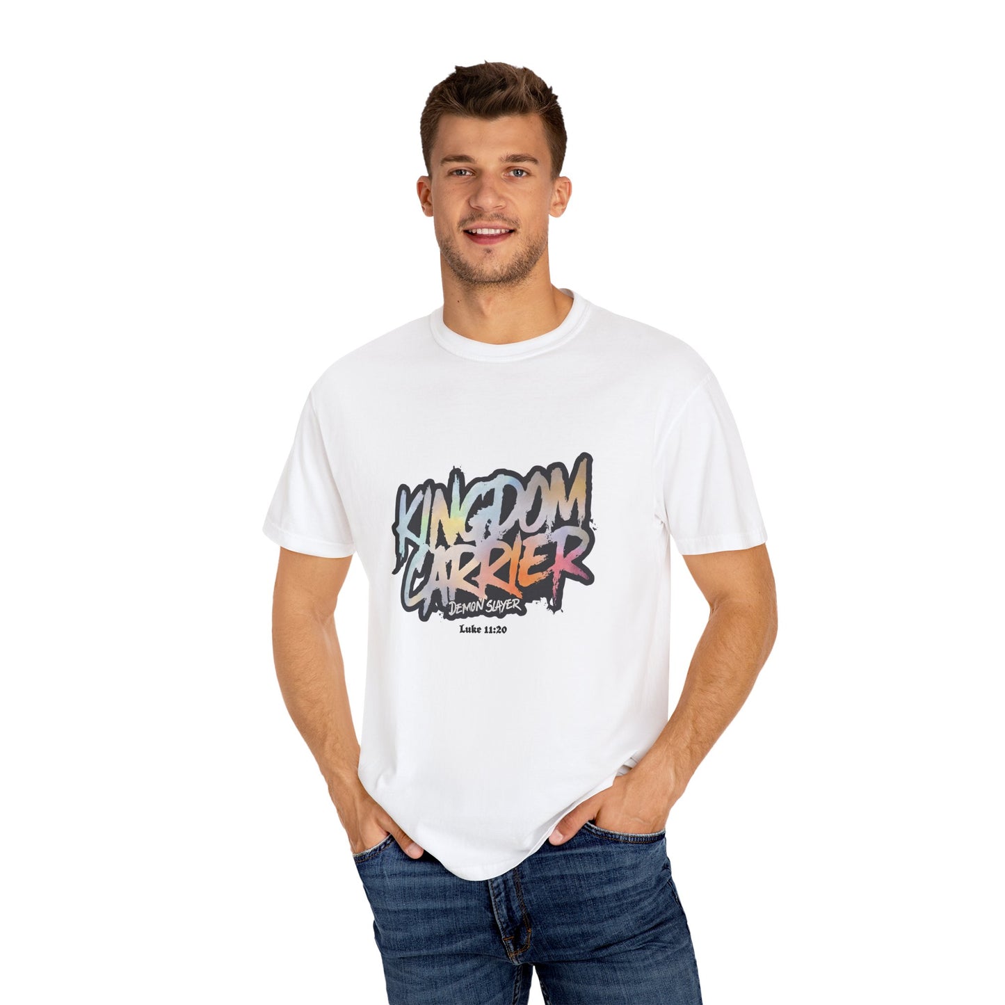 'Kingdom Carrier' - Unisex Garment-Dyed T-shirt