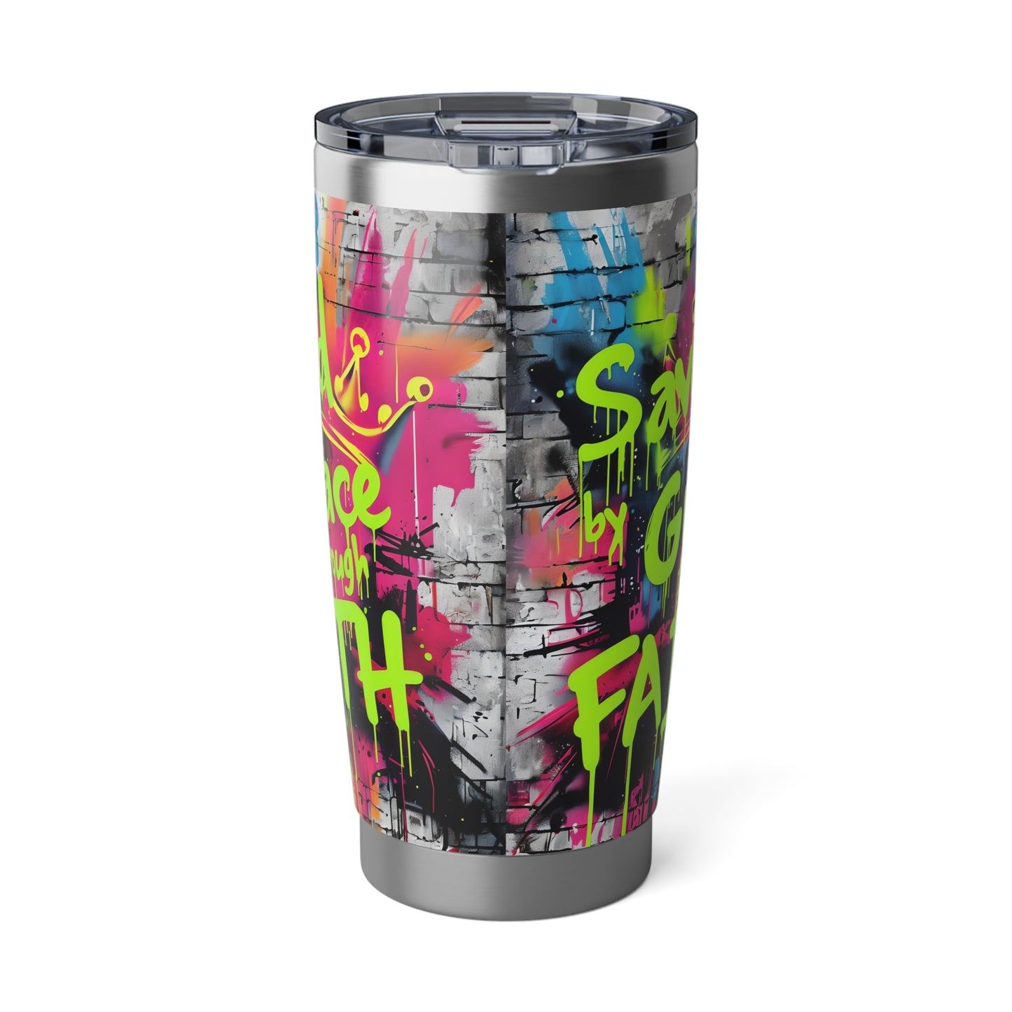 'Saved by Grace through Faith' Tumbler - 20oz Travel Mug