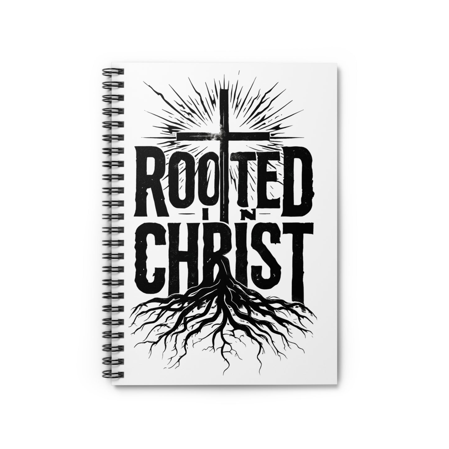'Rooted in Christ'- Spiral Notebook Journal