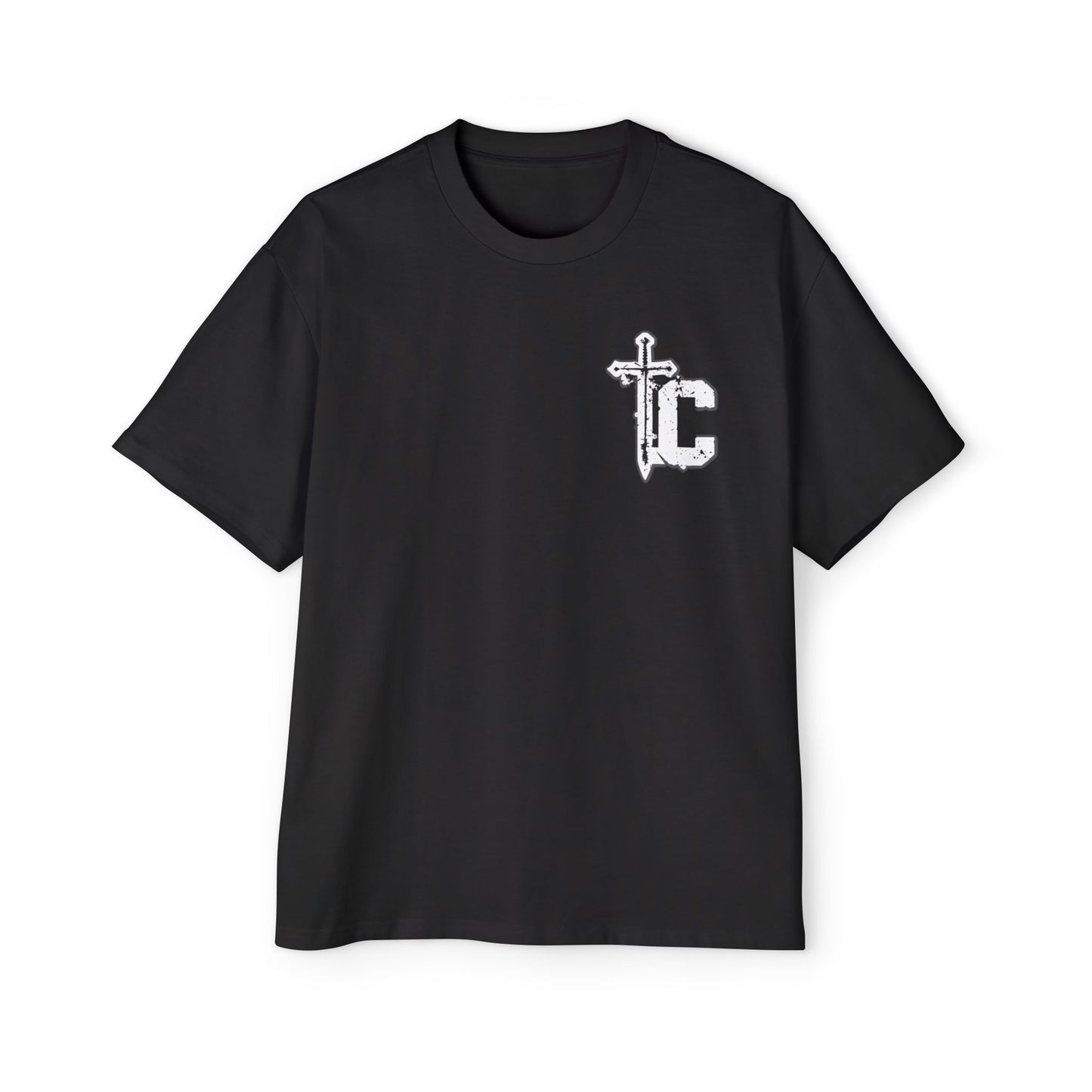 Territorial Commander Joshua 1:3 - Men's Heavy Oversized Tee -