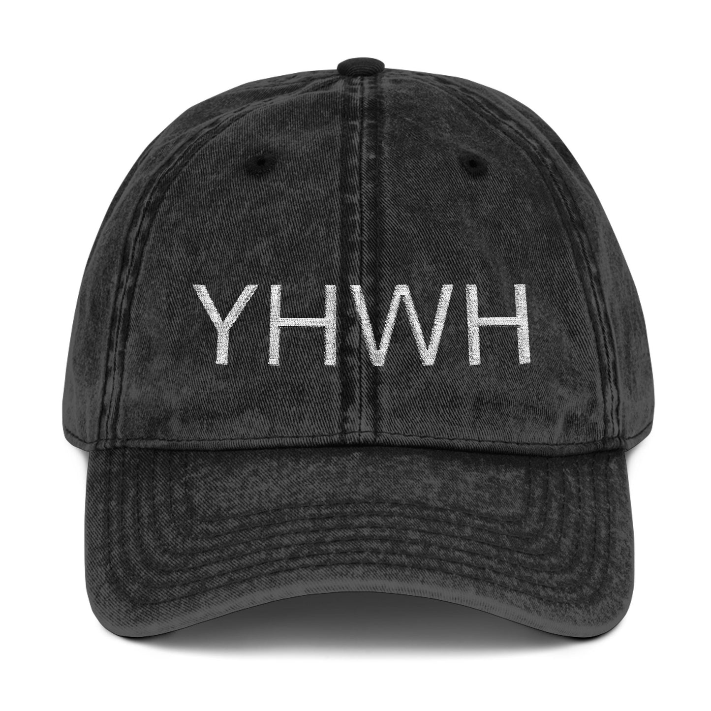 Vintage YHWH Embroidered Cap | Trucker Hat for Casual Style & Spiritual Connection