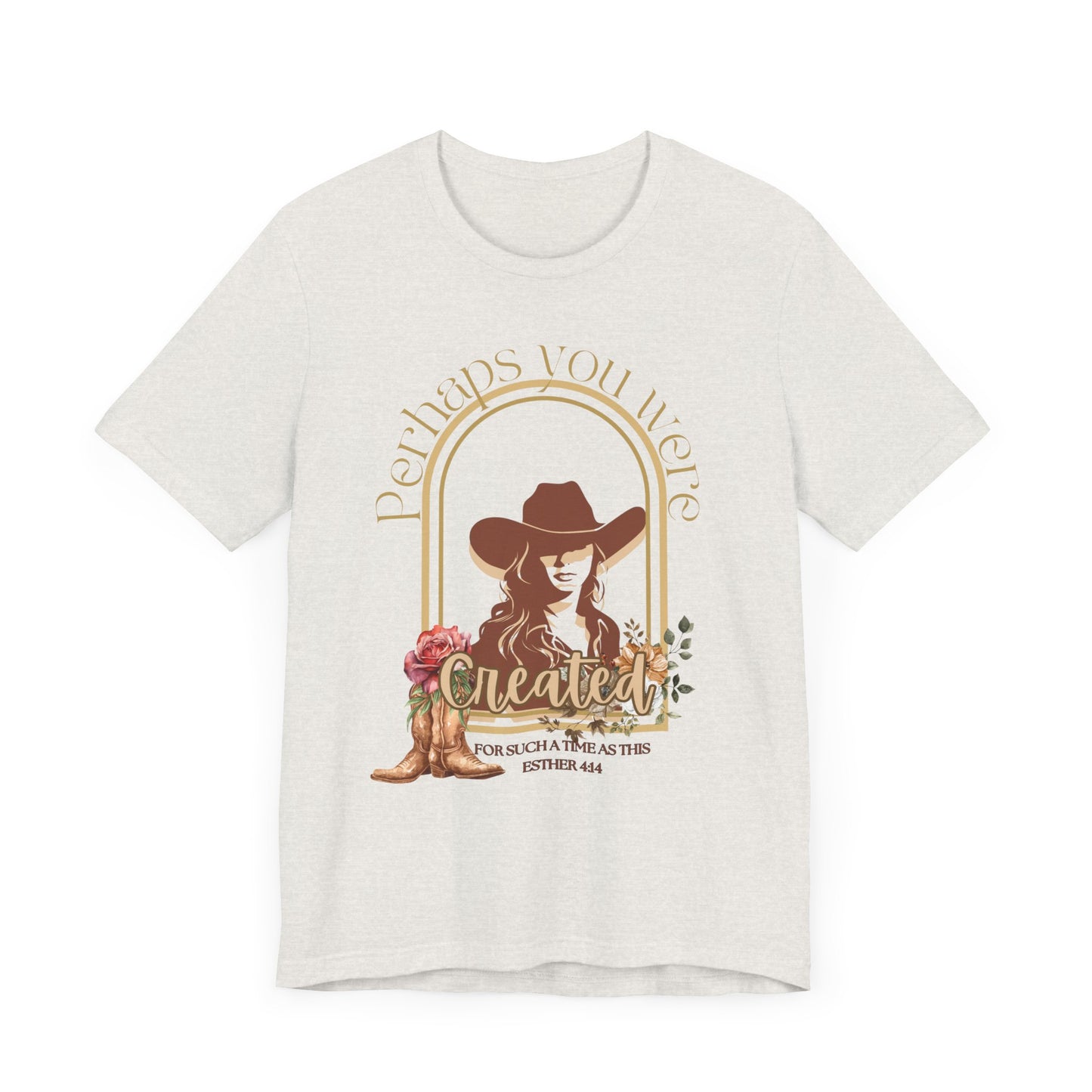 Esther's Arise T-Shirt "Perhaps You Were Created for such a time as this" - Inspirational Unisex Jersey Tee