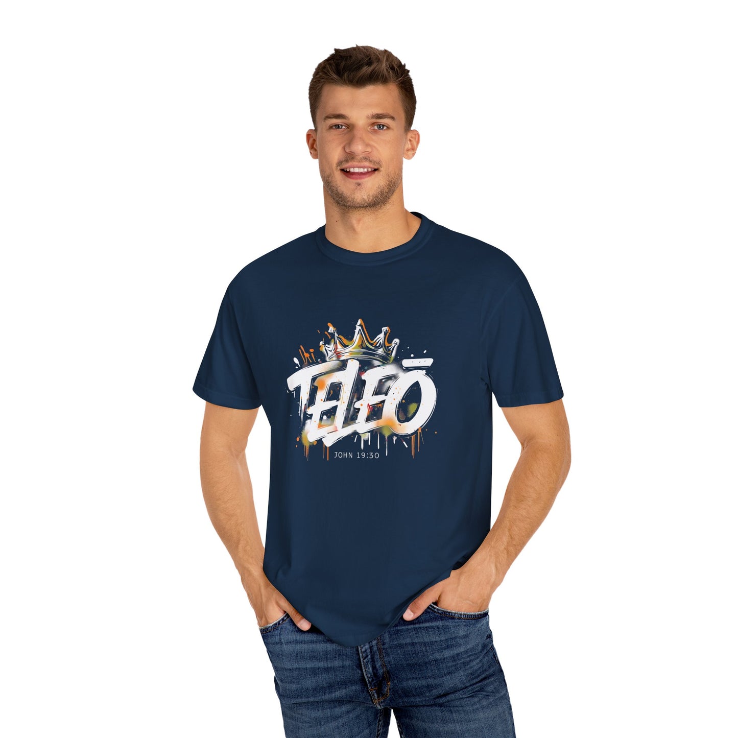 Teleō - Unisex Garment-Dyed T-Shirt