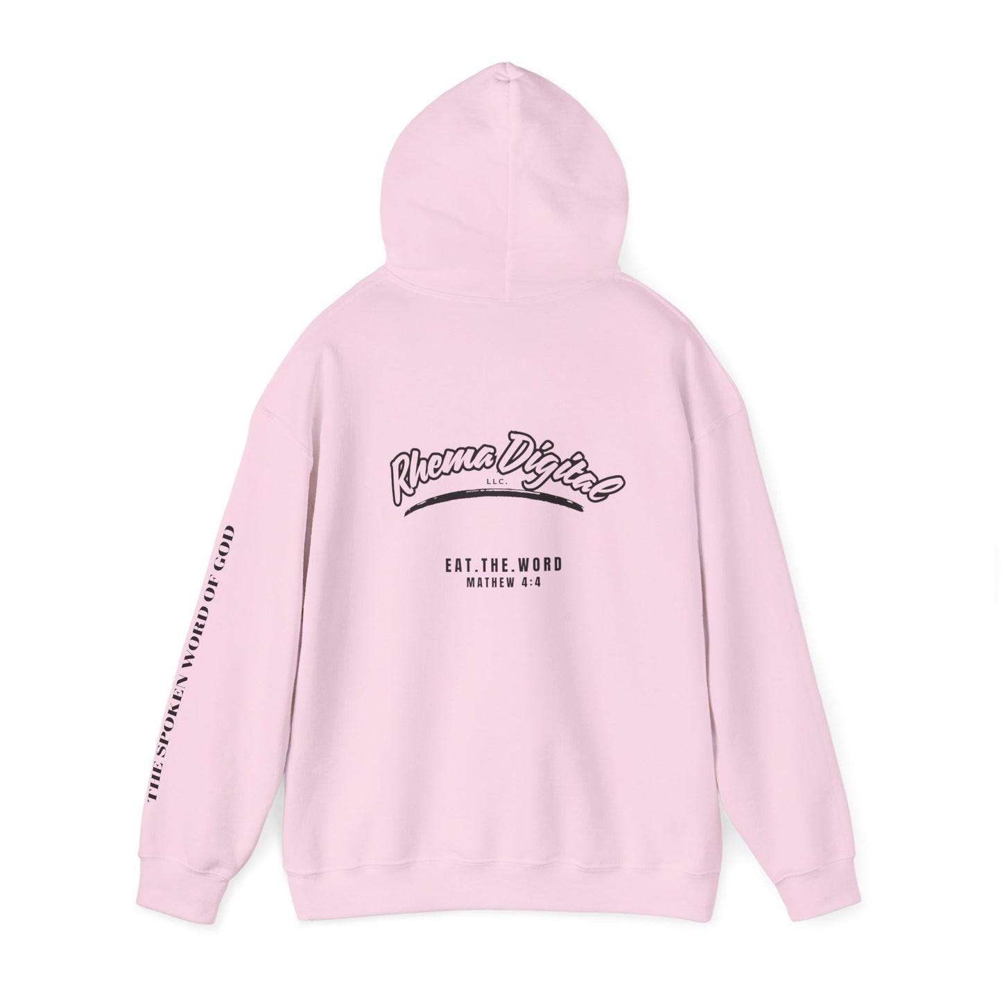 RHEMA DIGITAL Inspirational Hoodie - Unisex Heavy Blend™ Sweatshirt with Motivational Quote