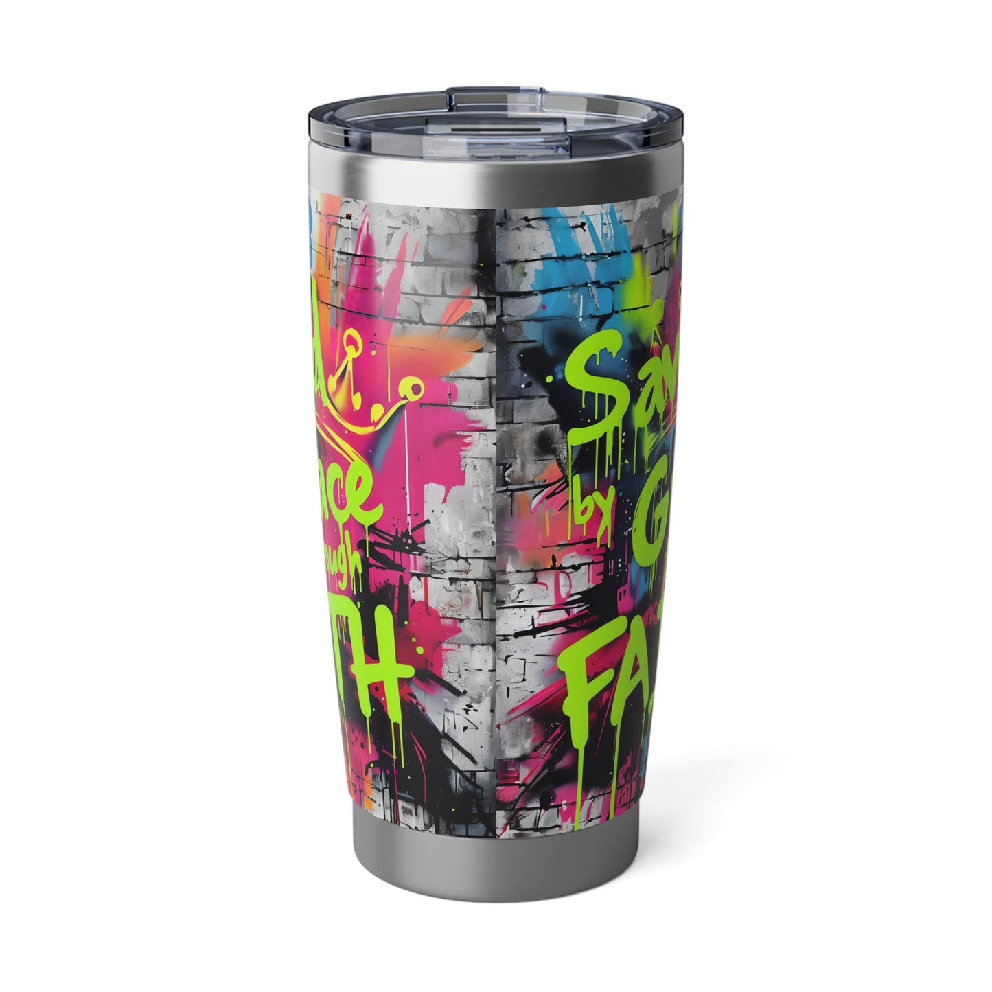 'Saved by Grace through Faith' Tumbler - 20oz Travel Mug