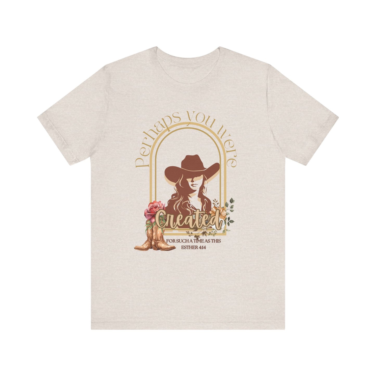 Esther's Arise T-Shirt "Perhaps You Were Created for such a time as this" - Inspirational Unisex Jersey Tee