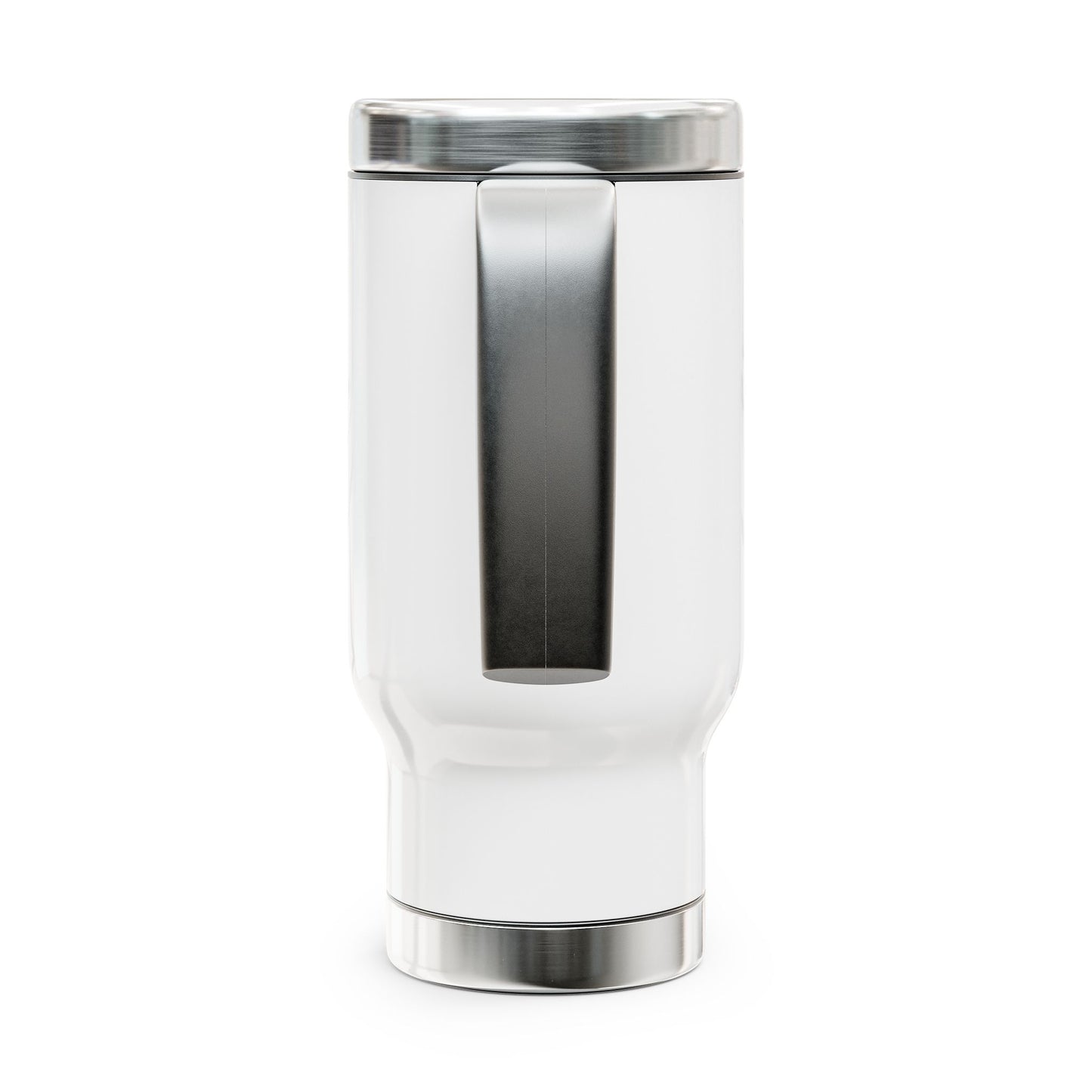 'LOVE' Stainless Steel Travel Mug with Handle, 14oz
