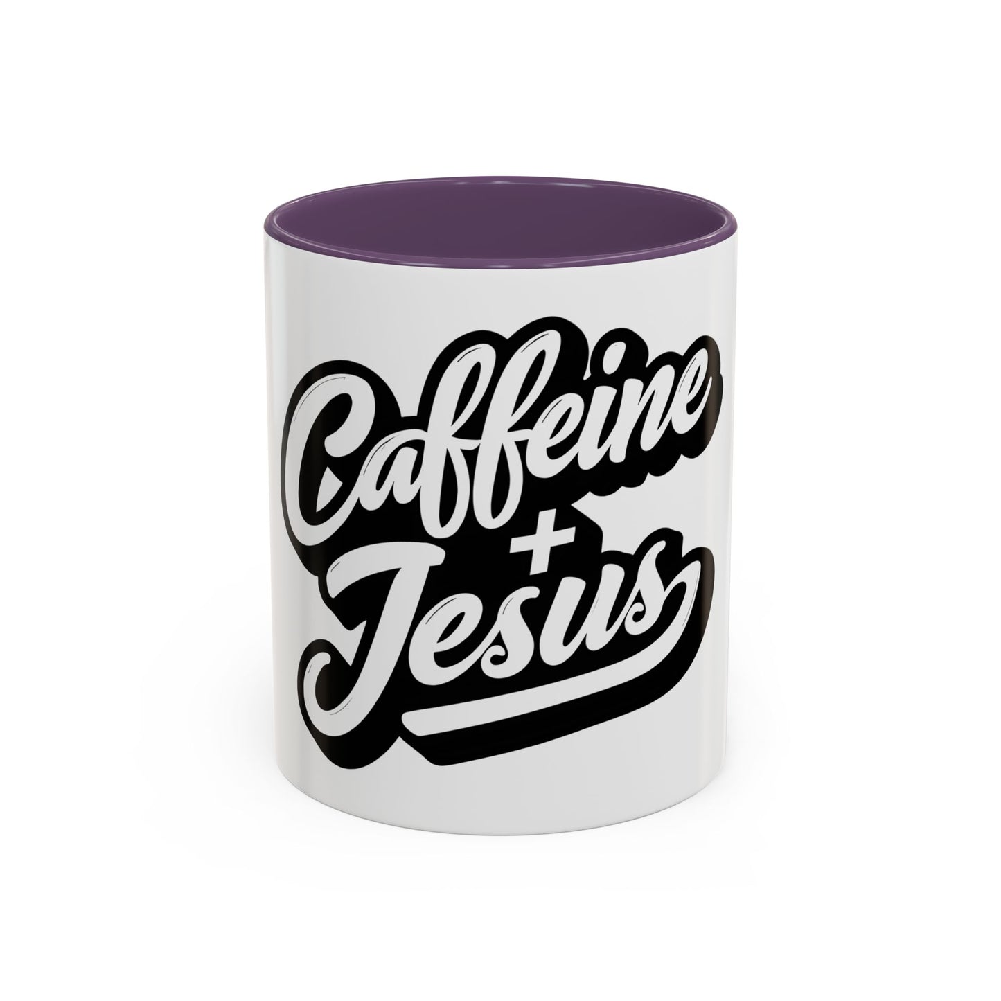Caffeine + Jesus Coffee Mug - for Daily Motivation