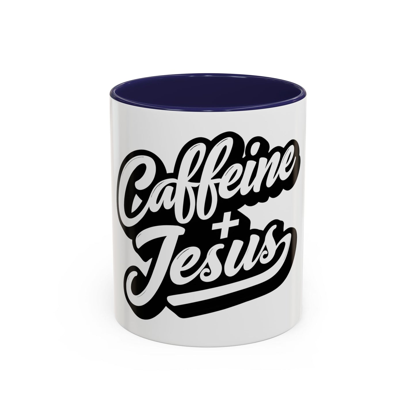 Caffeine + Jesus Coffee Mug - for Daily Motivation