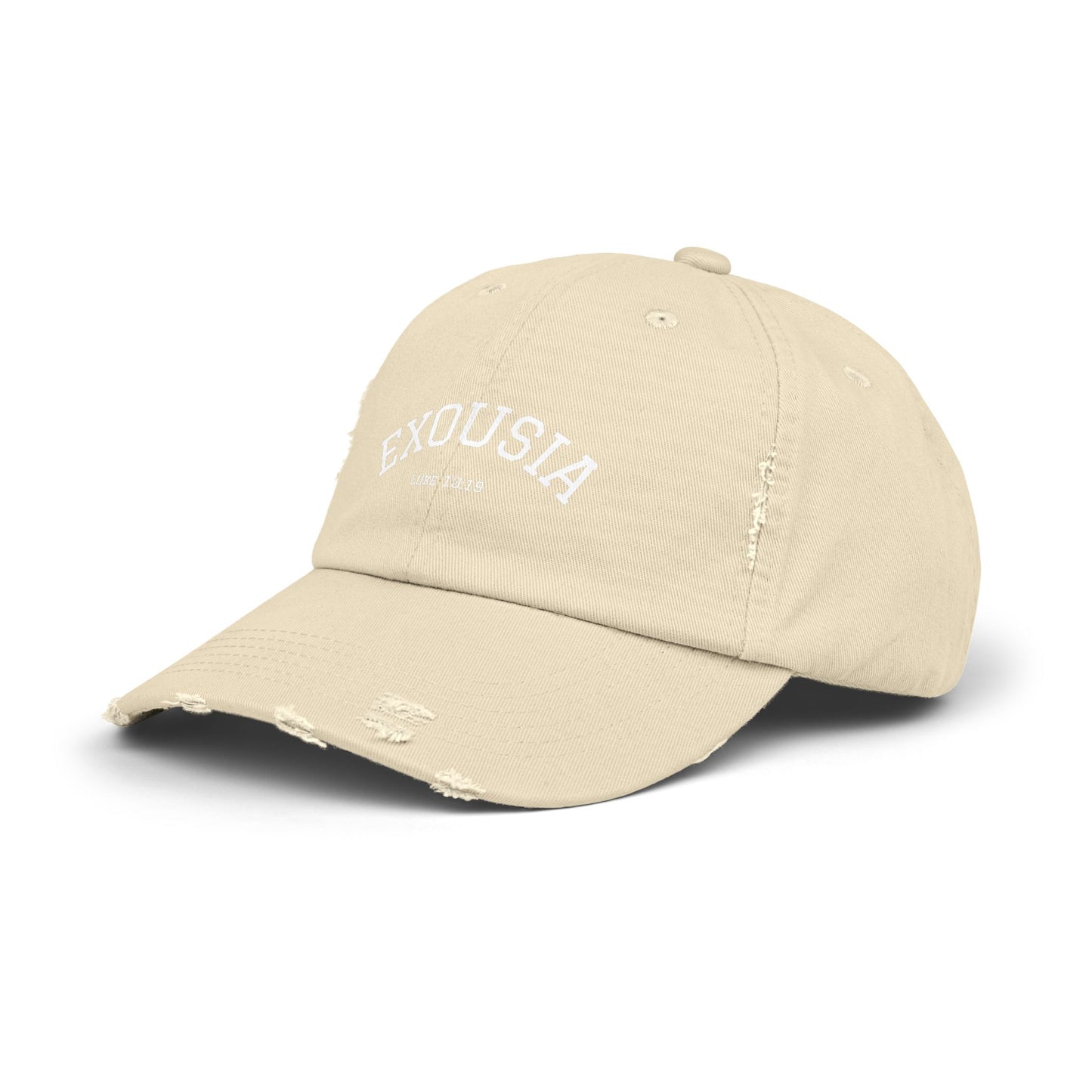 Exousia -Distressed Cap