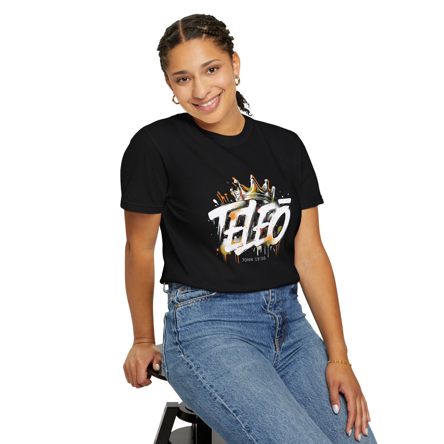 Teleō - Unisex Garment-Dyed T-Shirt