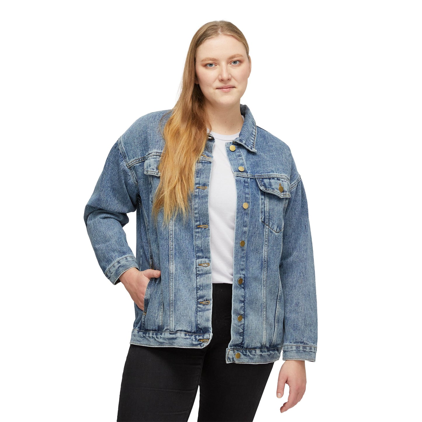Faith Hope Love Women's Denim Jacket