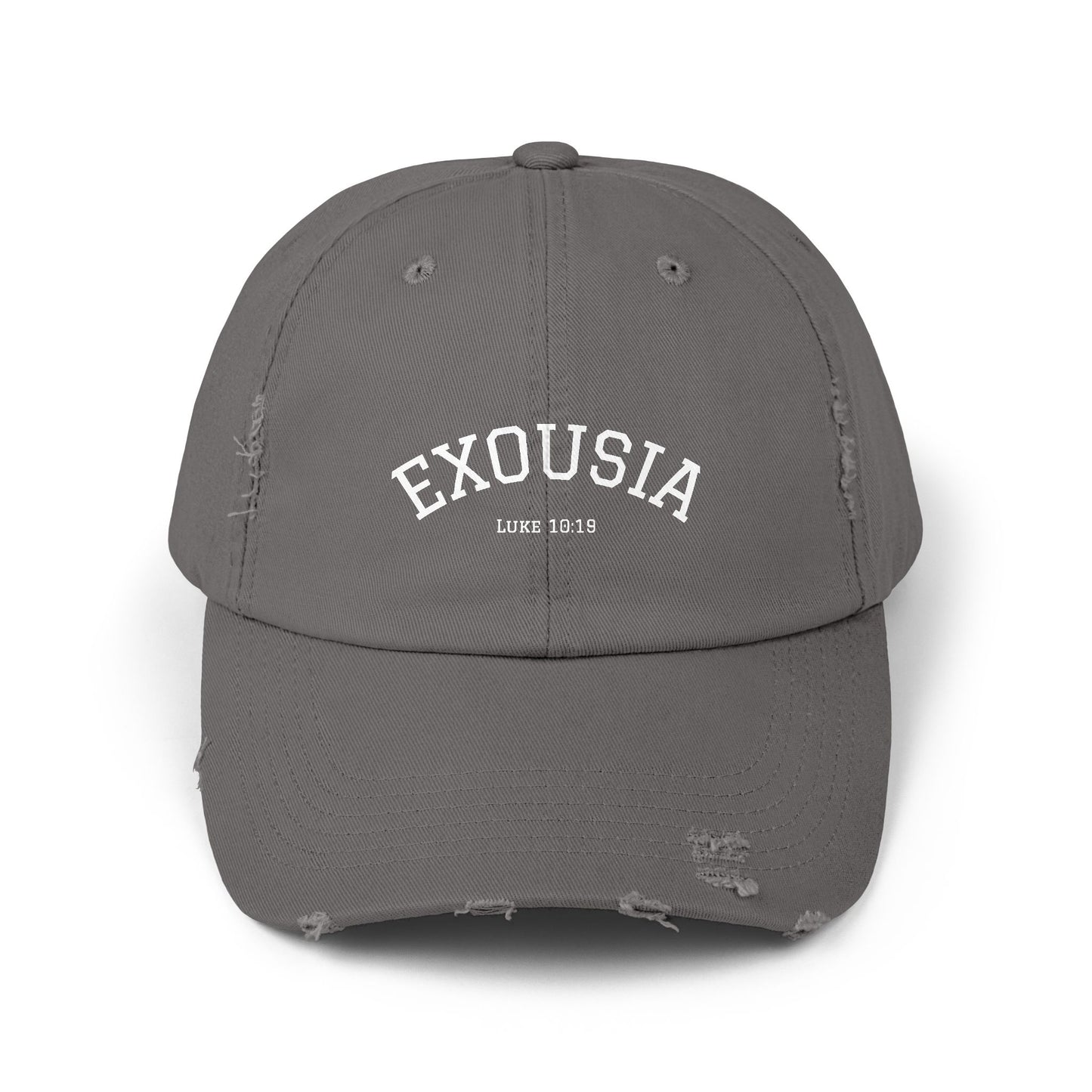 Exousia -Distressed Cap