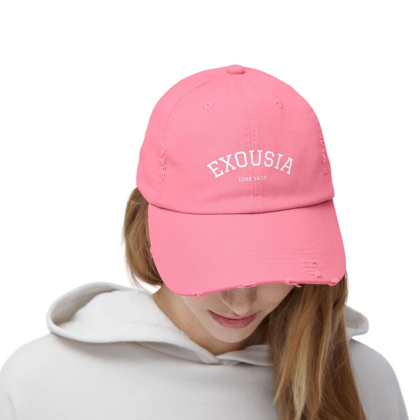 Exousia -Distressed Cap