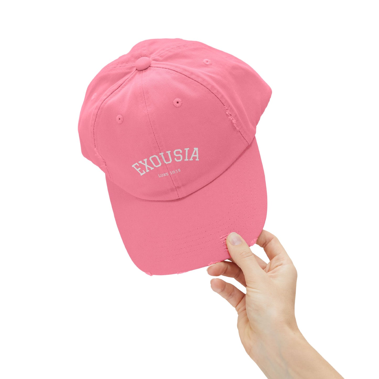 Exousia -Distressed Cap