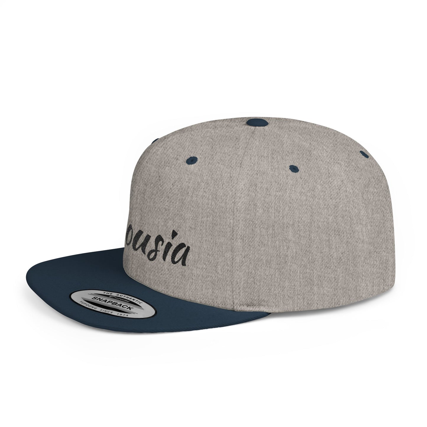 Exousia Flat Bill Snapback Hat Unisex