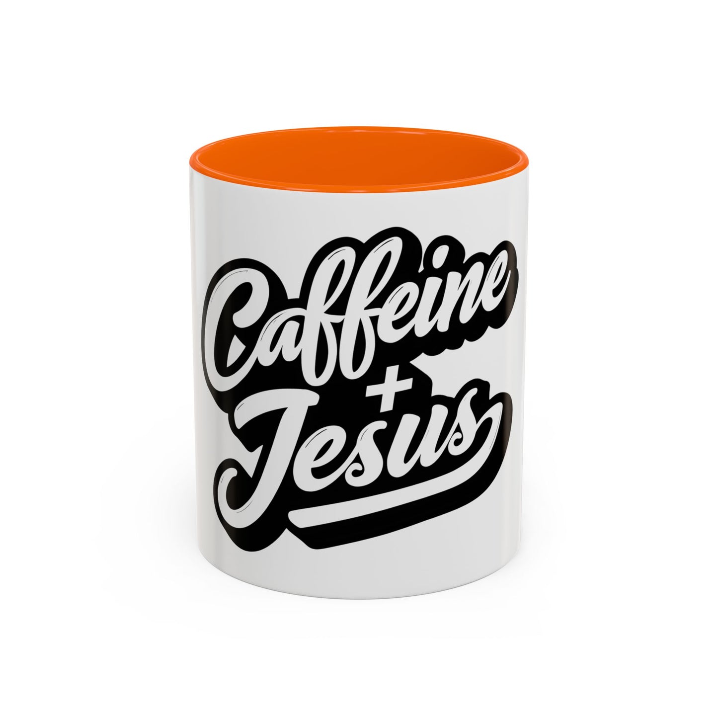Caffeine + Jesus Coffee Mug - for Daily Motivation