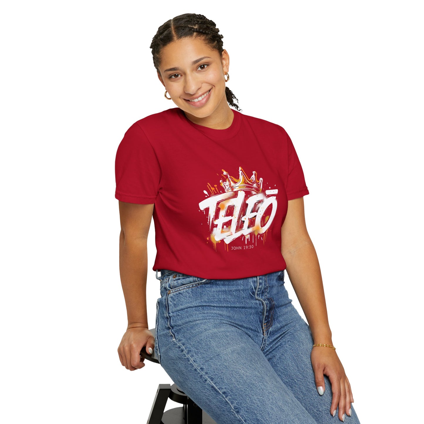 Teleō - Unisex Garment-Dyed T-Shirt