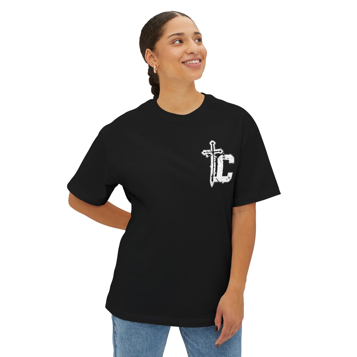 'Territorial Commander' Joshua 1:3 - Unisex Oversized Tee