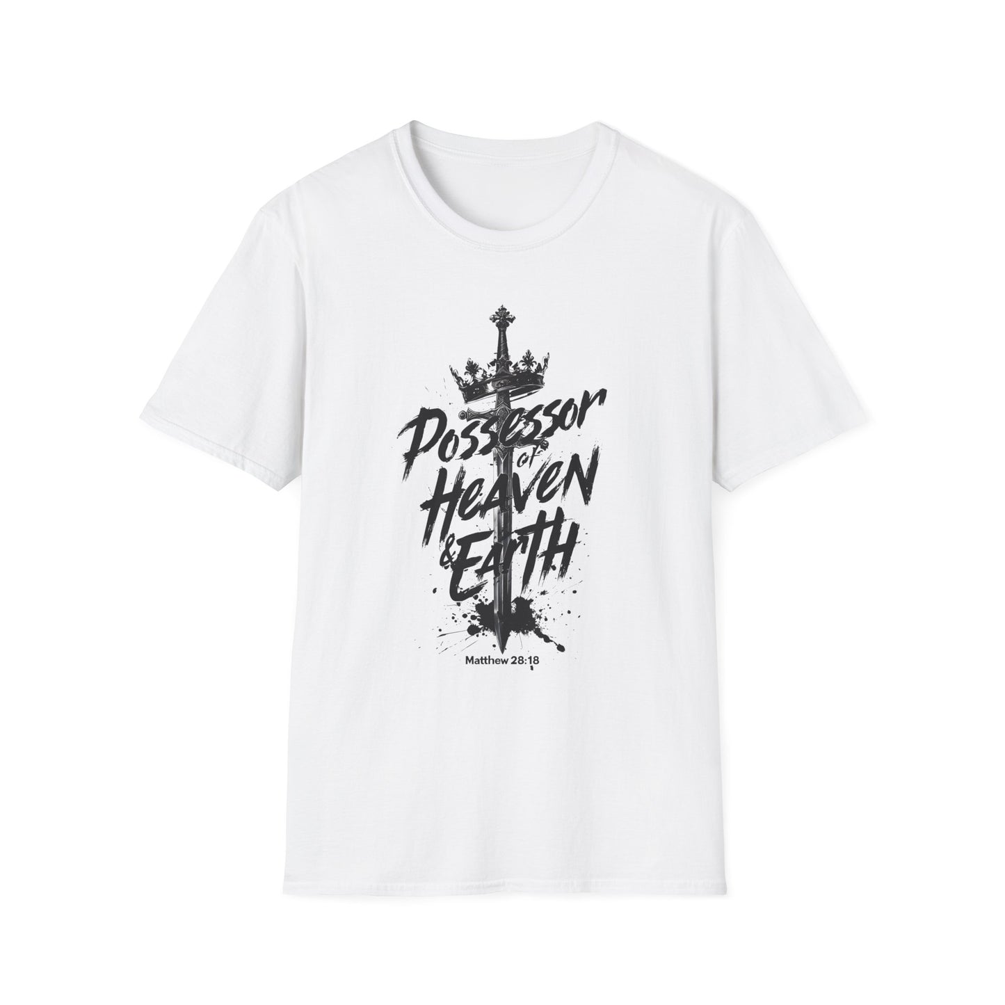 'Possessor of Heaven & Earth' - Unisex soft style T-shirt
