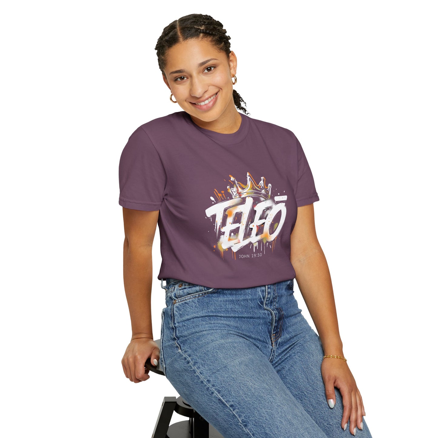 Teleō - Unisex Garment-Dyed T-Shirt