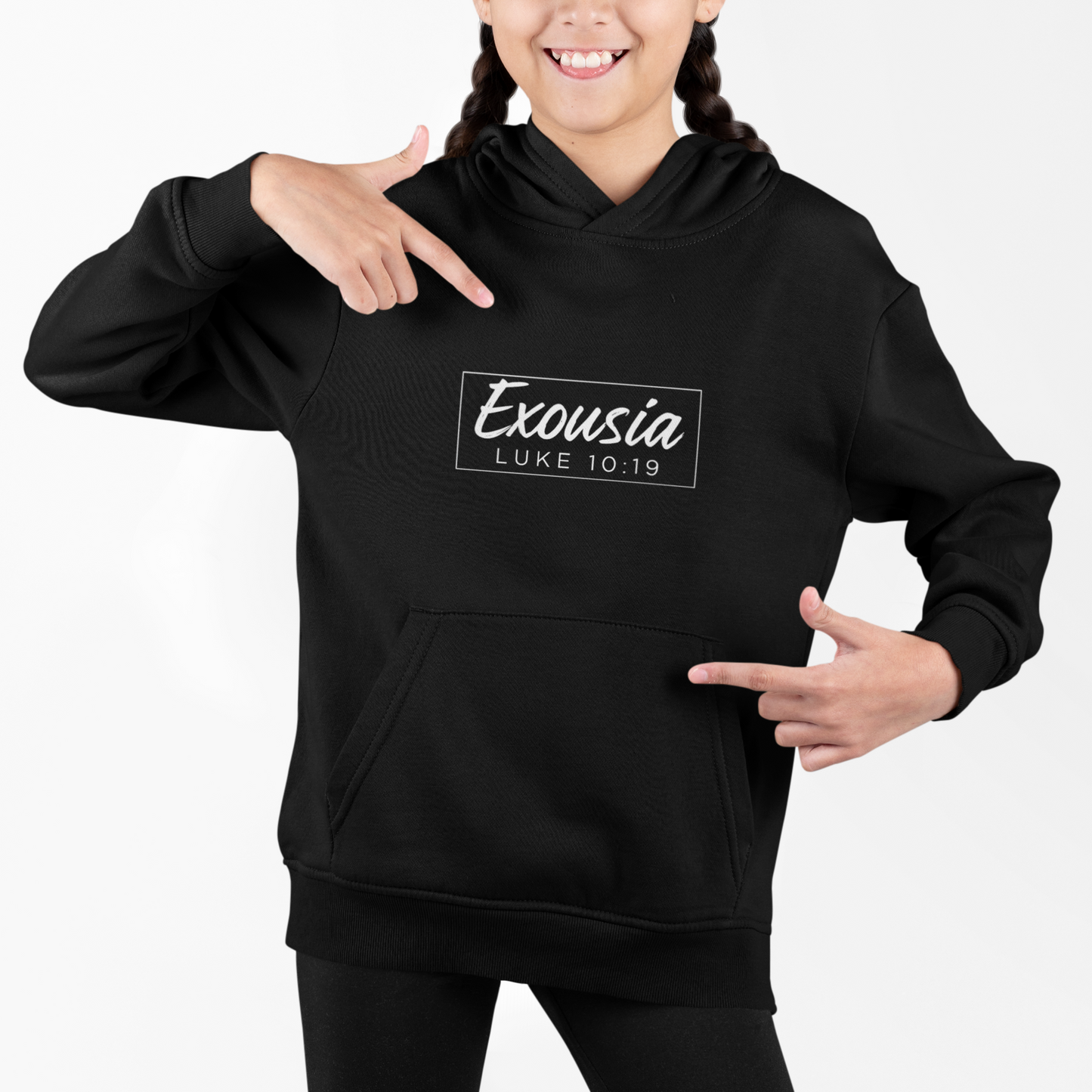 Exousia - Youth Heavy Blend Hoodie