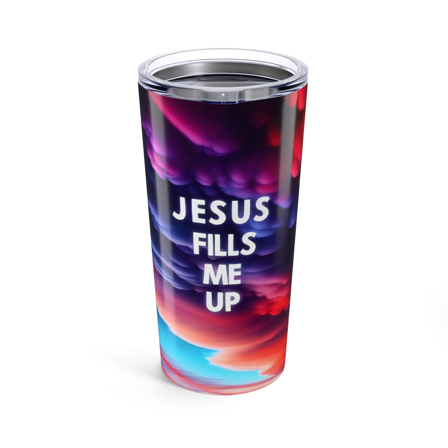 'Jesus fills me up' Christian Insulated Cup 20 oz