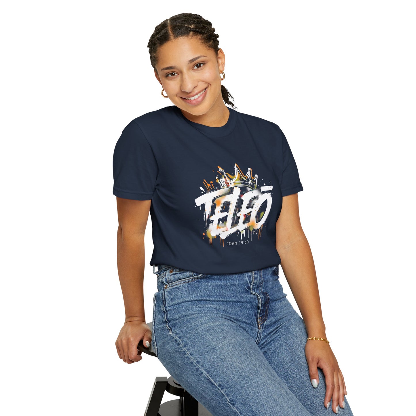 Teleō - Unisex Garment-Dyed T-Shirt