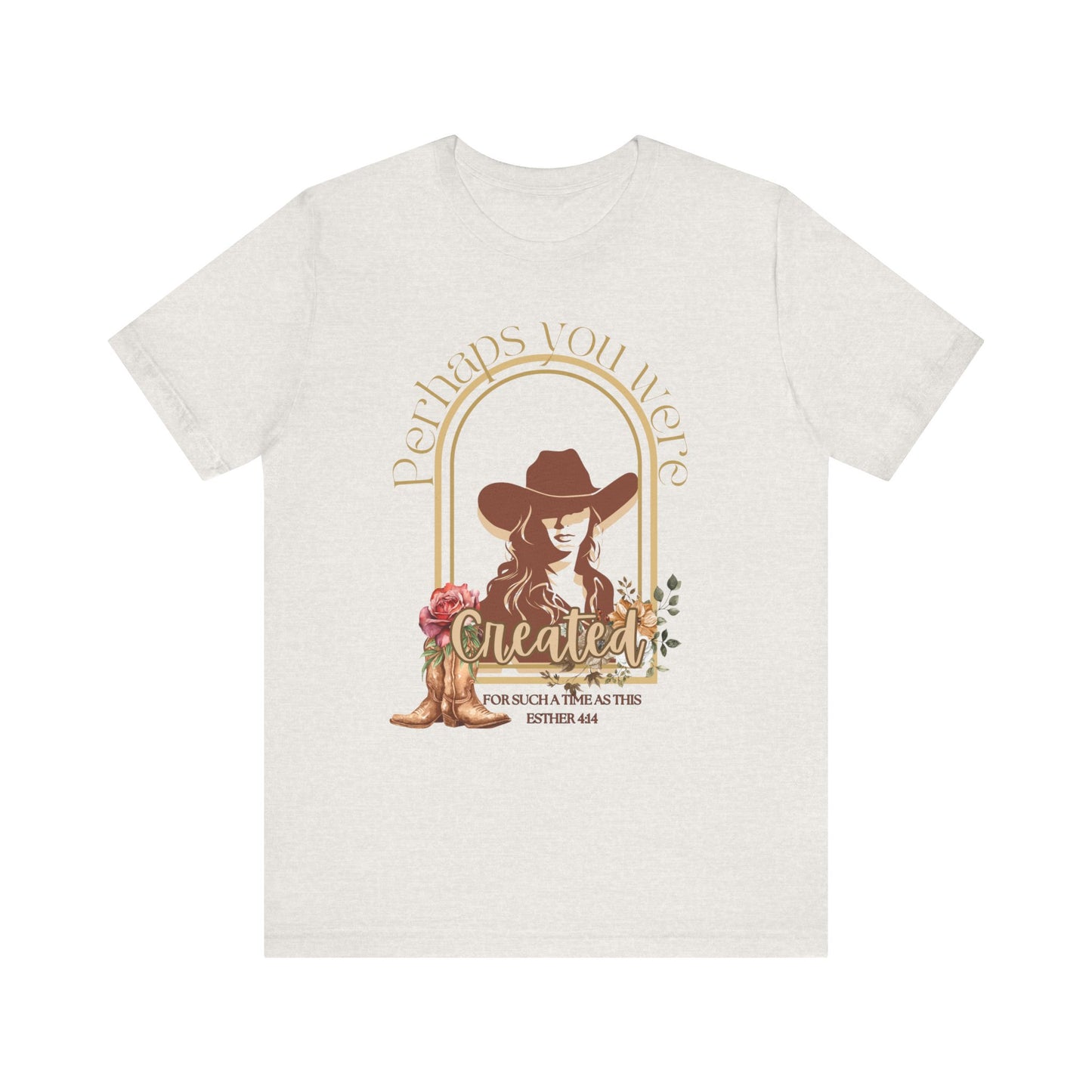 Esther's Arise T-Shirt "Perhaps You Were Created for such a time as this" - Inspirational Unisex Jersey Tee