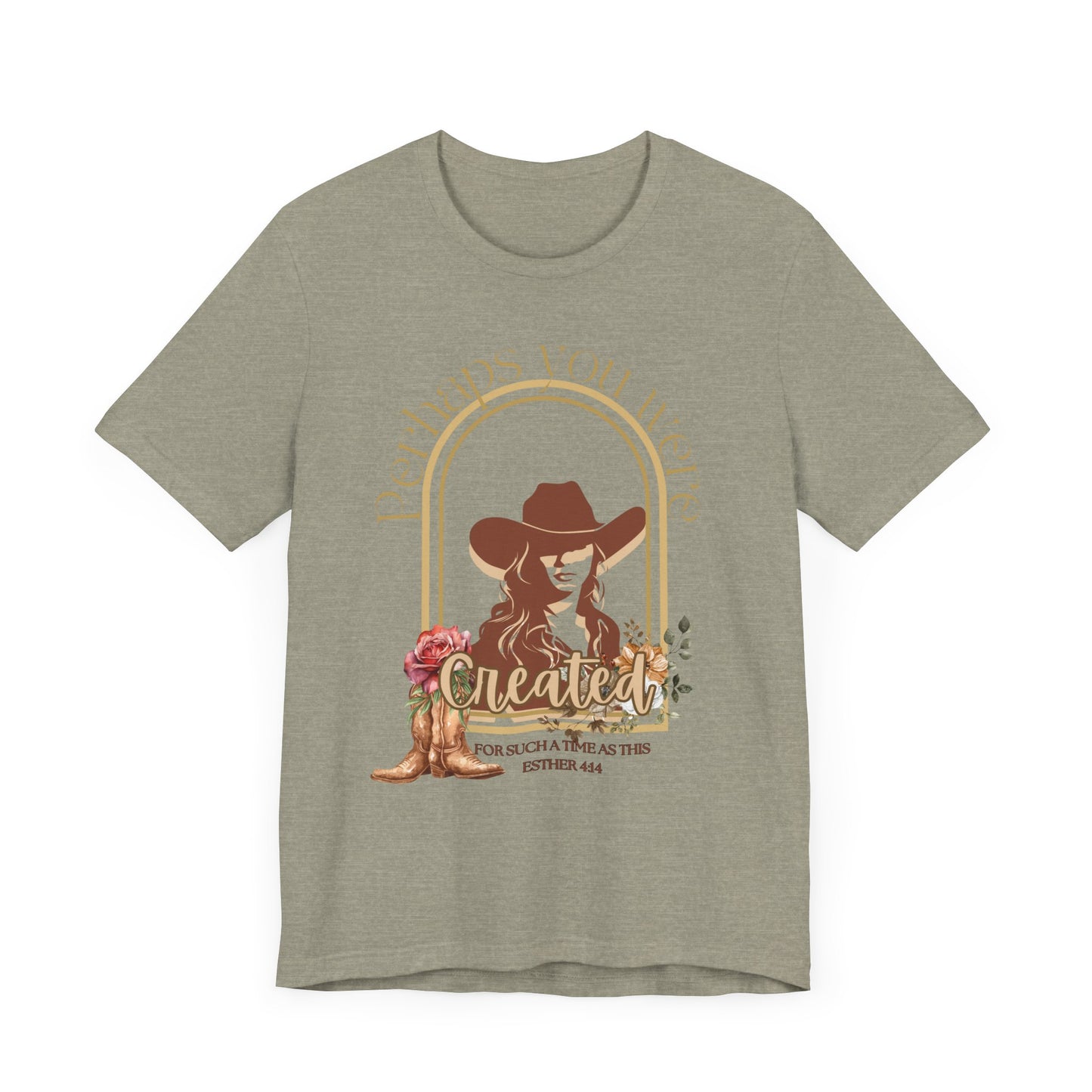 Esther's Arise T-Shirt "Perhaps You Were Created for such a time as this" - Inspirational Unisex Jersey Tee