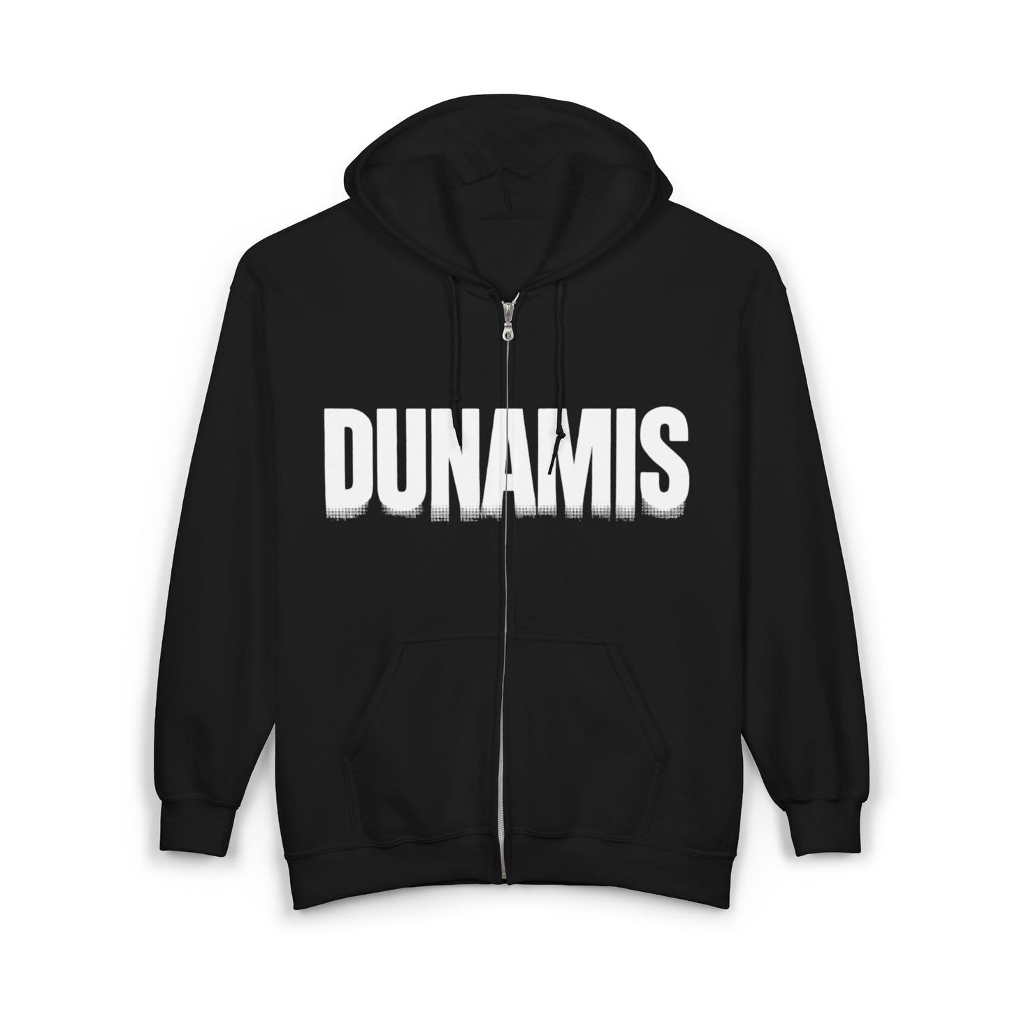 DUNAMIS Full Zip Hoodie, Unisex Heavy Blend Sweatshirt